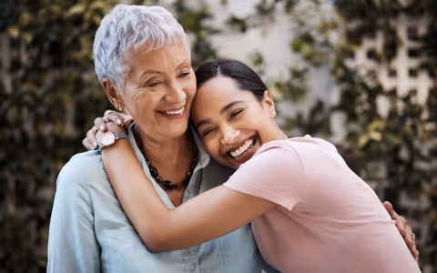 Mother and daughter